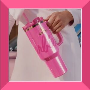100% Authentic Barbie x Stanley Quencher H20 Tumbler 40 ounce NEW IN BOX